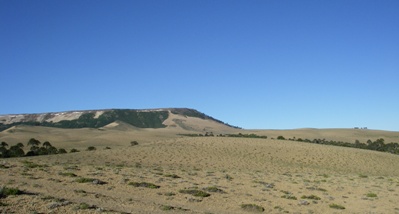 1900 meter high plane on the border on our crossing the andes Chile to Argentina on Horseback trail ride